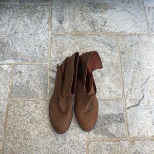 Madewell Brown Leather Bootie Size 7